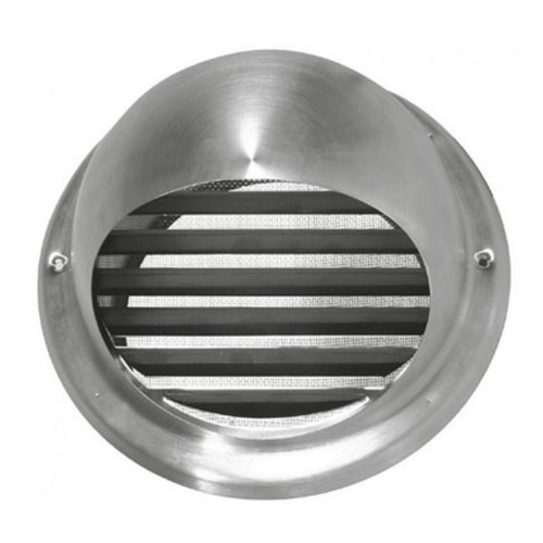 Przejdź do produktu Wyrzutnia ścienna z okapnikiem śr. 125 mm