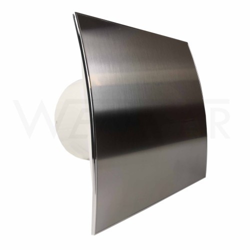 Przejdź do produktu Wentylator łazienkowy - z wyłącznikiem czasowym - Escudo WEI 100 T - k. inox