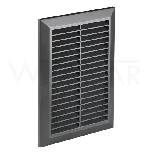 Przejdź do produktu Kratka wentylacyjna - 165x235 mm z siatką i kołnierzem 138x208 mm - Classic T26 GR