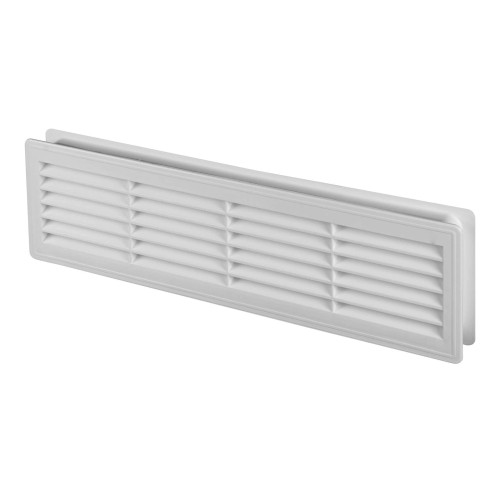 Przejdź do produktu Kratka wentylacyjna - drzwiowa 120x440 - k.biały - Awenta T15