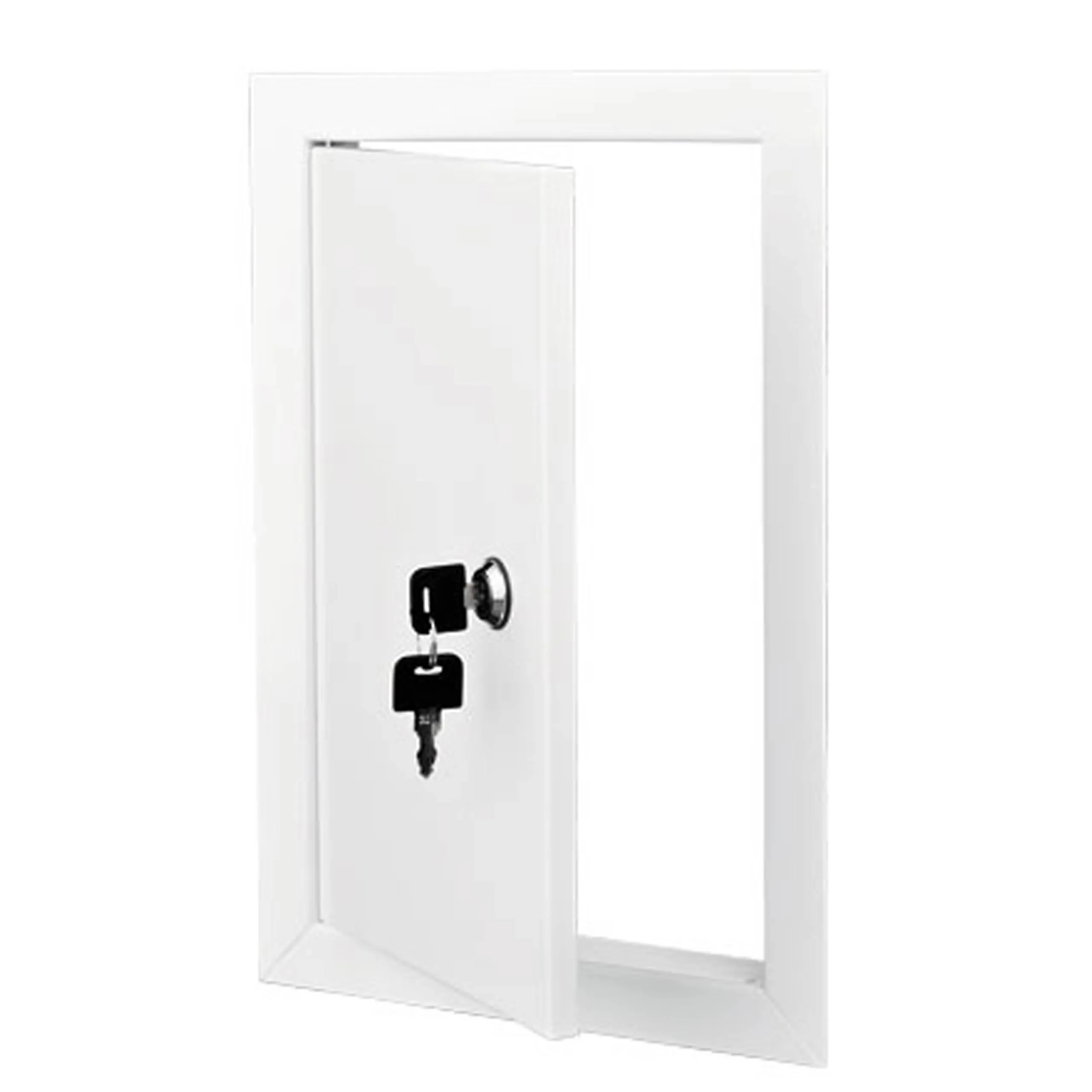 drzwiczki metalowe z zamkiem